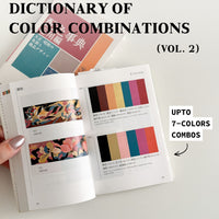 Japanese Dictionary of Color Combination Book by Sanzo Wada (Vol. 2)