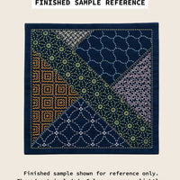 YOSEGI - Olympus Combined Sashiko Patterns Sashiko Cloth
