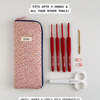 Handmade Mini Crochet Hook Case