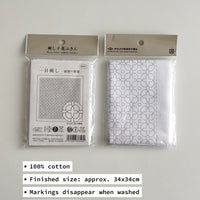 H-1065 OLYMPUS HANA FUKIN HITOMEZASHI SASHIKO CLOTH