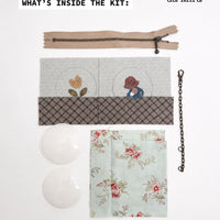 da-Mira Mini Macaron Pouch DIY Sewing Kit
