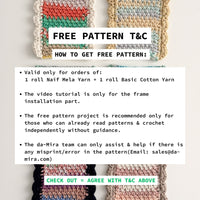 Tweed Flexie Pouch: Yarn & Pattern Package