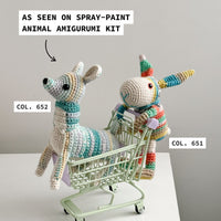 Diana Collection Naif Mela Spray Paint Yarn/Self-Striping Yarn - PREORDER