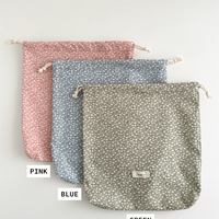 Handmade Drawstrings Project Bag