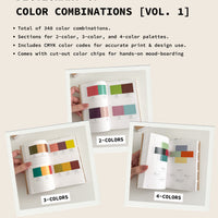 Japanese Dictionary of Color Combination Book by Sanzo Wada (Vol. 1)