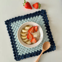 DIY Granny Square Placemat Crochet Kit