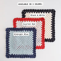 DIY Granny Square Placemat Crochet Kit