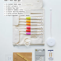 Canvas Crochet Hook Case