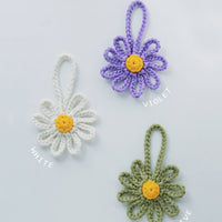 DIY Crochet Daisy Charm Kit
