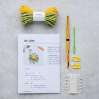 DIY Crochet Daisy Charm Kit