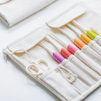 Canvas Crochet Hook Case