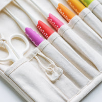Canvas Crochet Hook Case