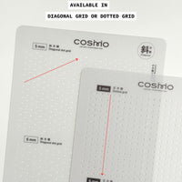 Cosmo Sashiko Dotted/Diagonal Grid Template