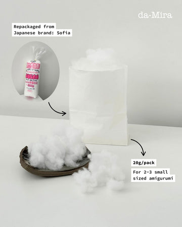 Sofia Japanese Polyester Fiberfill - 20g pack