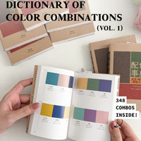 Japanese Dictionary of Color Combination Book by Sanzo Wada (Vol. 1)