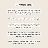 Lace Bottle Holder Pattern [DIGITAL PATTERN]