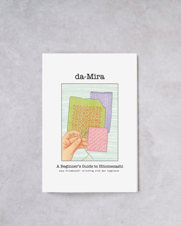A Beginner's Guide to Hitomezashi Sashiko Handbook