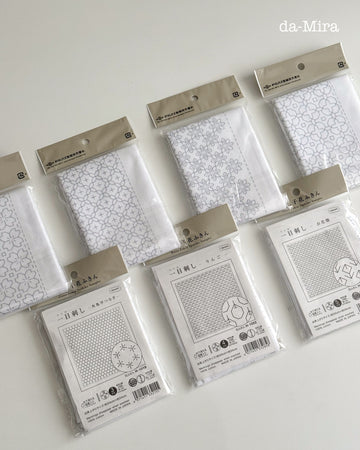 Pre-printed Olympus Sashiko Fabric/Cloth