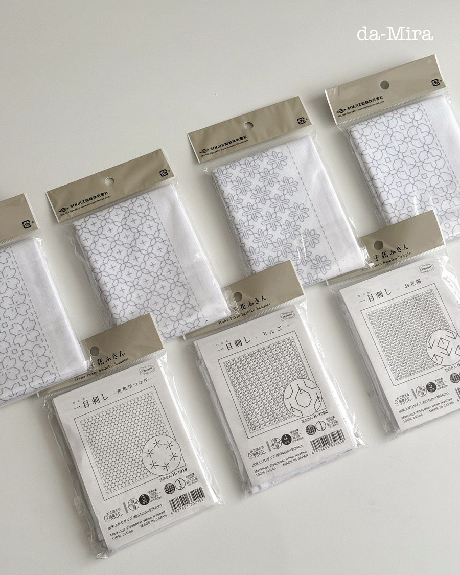 Pre-printed Olympus Sashiko Fabric/Cloth