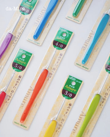 Clover Amure/Amour Crochet Hooks (Individual)