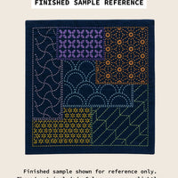 CHIYOGAMI - Olympus Combined Sashiko Patterns Sashiko Cloth