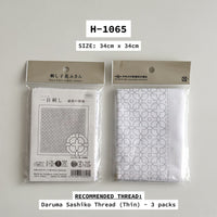 Pre-printed Olympus Sashiko Fabric/Cloth