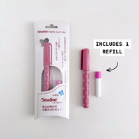 Sewline Fabric Glue Pen (1 Set + Refill)