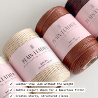 Plain Leather Yarn (1 ball) - [PREORDER]