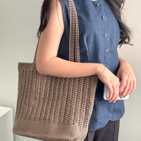 Olio Version: Eyelet Tote Bag [DIGITAL PATTERN]