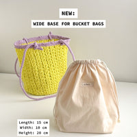 Handmade Inner Pouch (for crocheted bags)