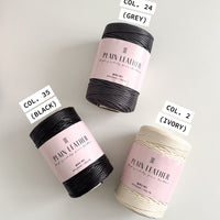 Plain Leather Yarn (1 ball) - [PREORDER]