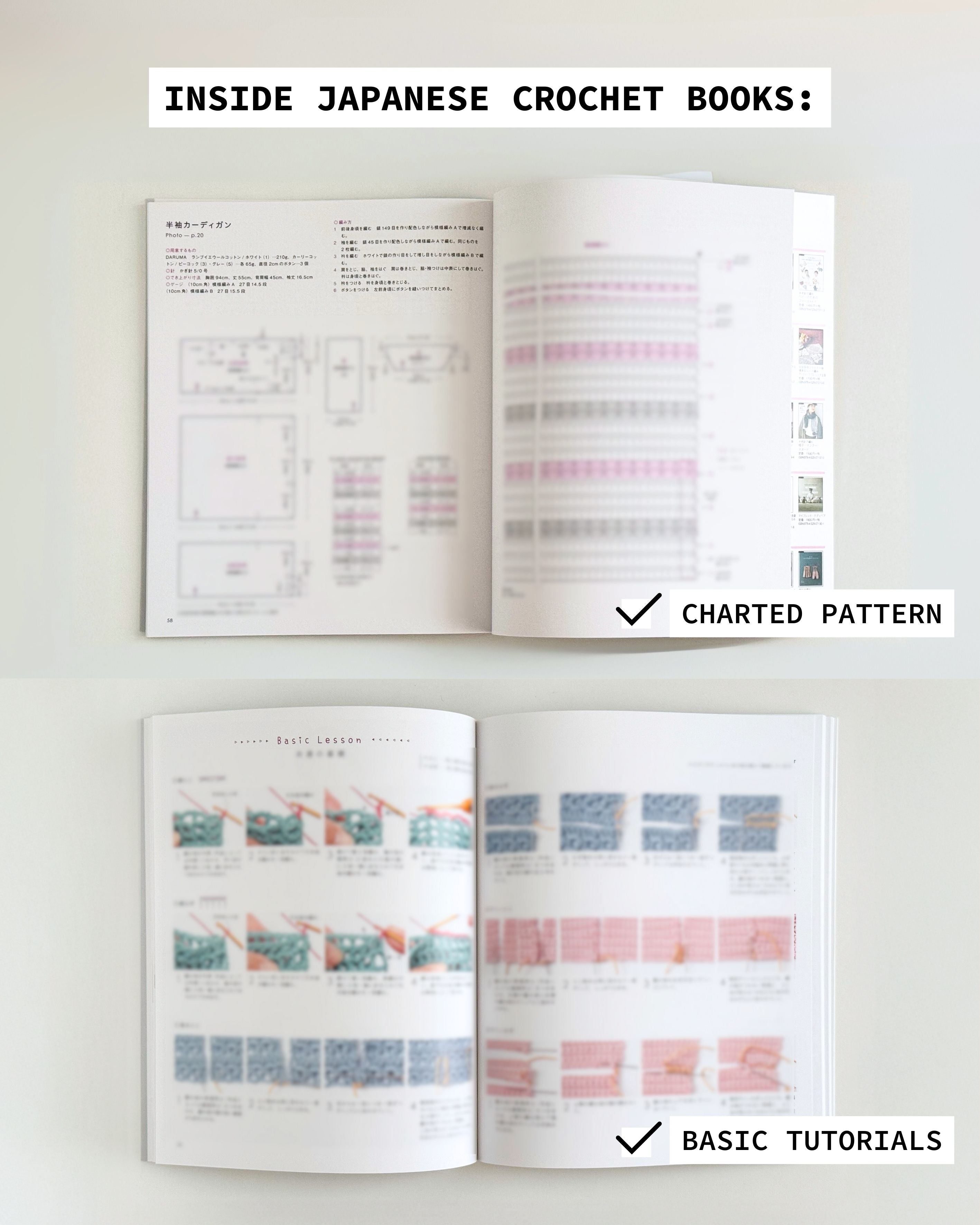 Daily Knitwear - Japanese Crochet/Knitting Book [PHYSICAL BOOK