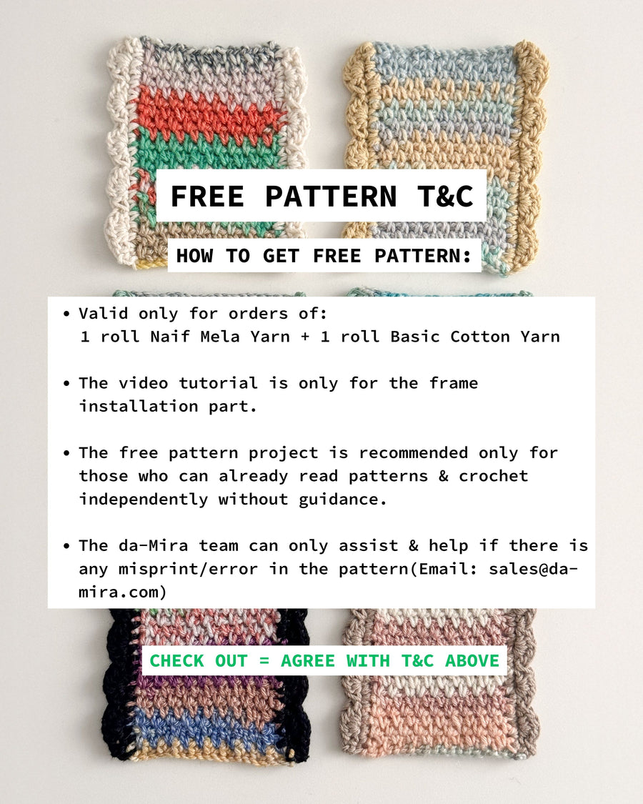 Tweed Flexie Pouch: Yarn & Pattern Package