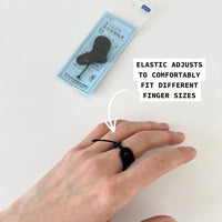 Olympus Padded Leather Thimble (Middle Finger Type)