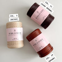 Plain Leather Yarn (1 ball) - [PREORDER]