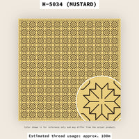 H-5034 OLYMPUS HANA FUKIN HITOMEZASHI SASHIKO CLOTH