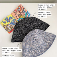 Confetti Bucket Hat [DIGITAL PATTERN]