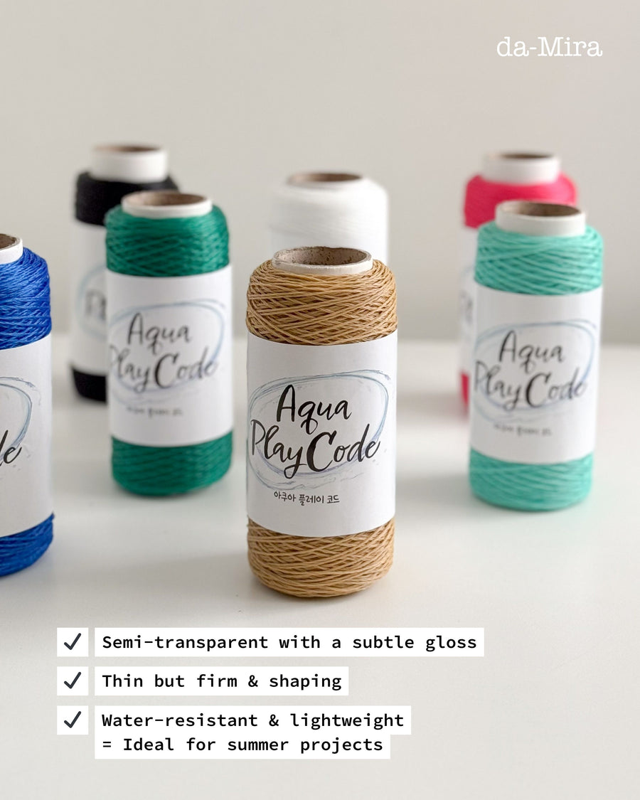 Aqua Playcode Yarn (50g) - PREORDER