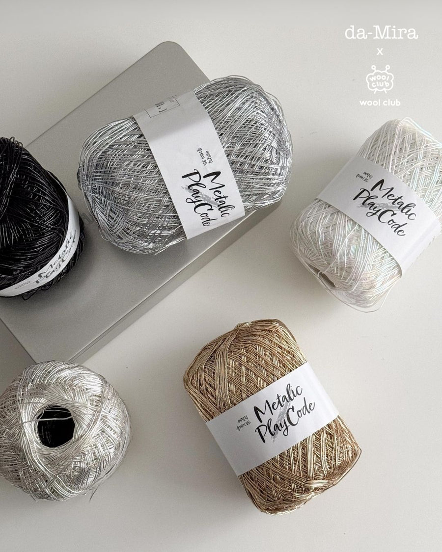 Korean Metallic PlayCode Yarn