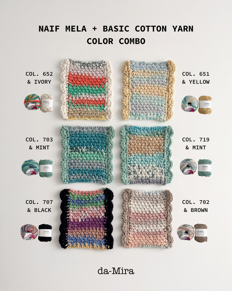 Tweed Flexie Pouch: Yarn & Pattern Package