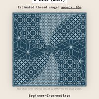 HANA TEMARI - Olympus Combined Sashiko Patterns Sashiko Cloth