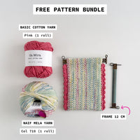 Tweed Flexie Pouch: Yarn & Pattern Package