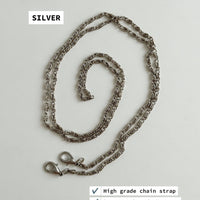 Inazuma Bag Chain Strap with Lobster Clasps (120cm)