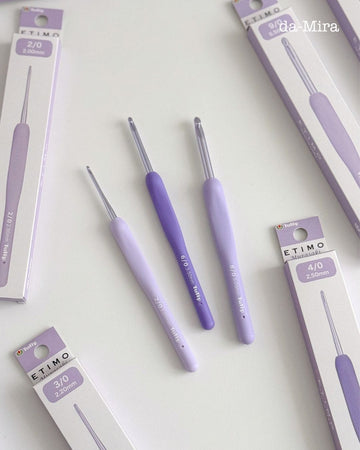 Tulip Etimo Murasaki Purple Crochet Hook (Individual)