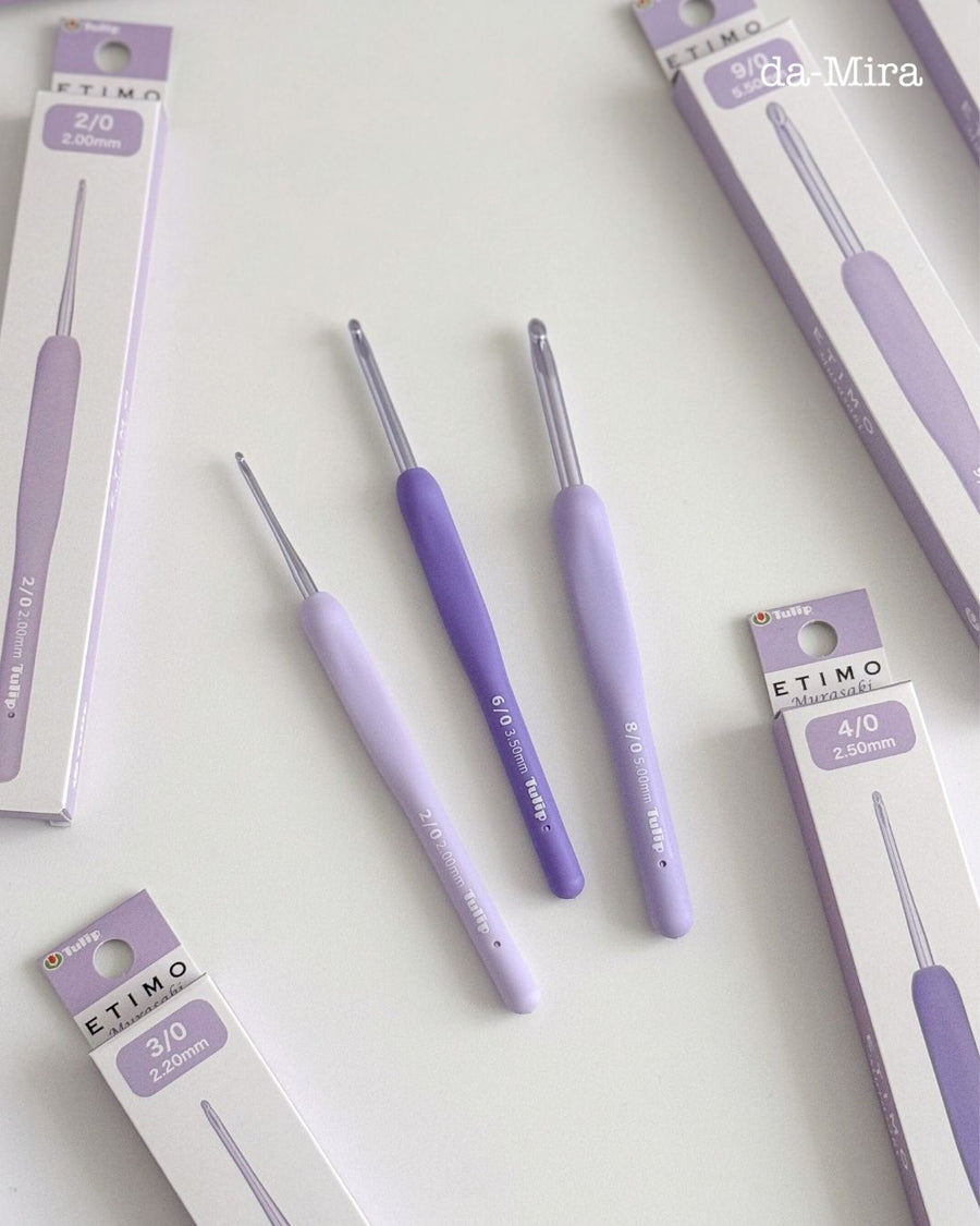 Tulip Etimo Murasaki Purple Crochet Hook (Individual)