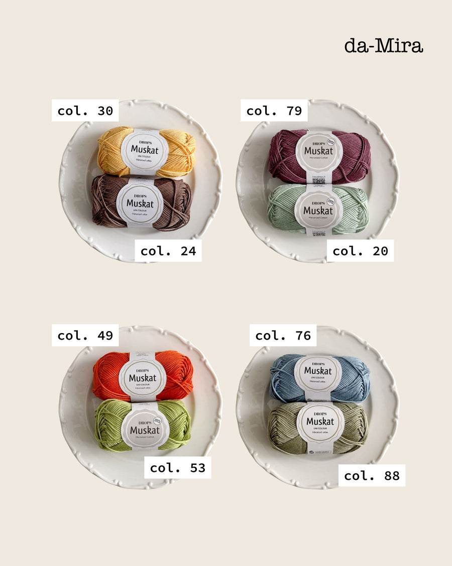 Daisy Lipstick Holder: Yarn & Pattern Package