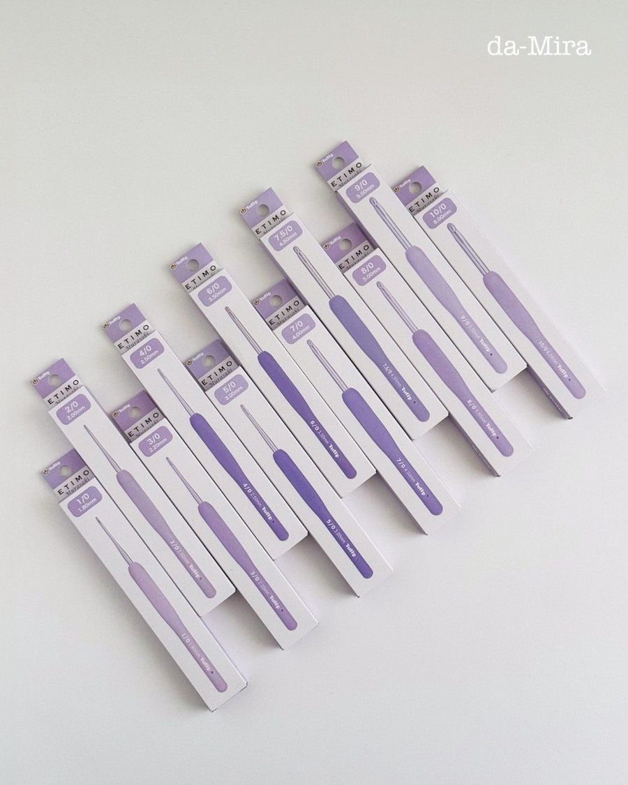 Tulip Etimo Murasaki Purple Crochet Hook (Individual)
