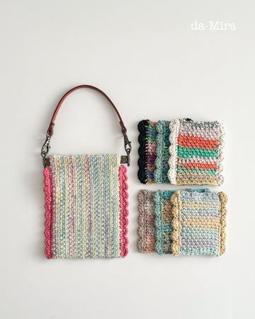 Tweed Flexie Pouch: Yarn & Pattern Package