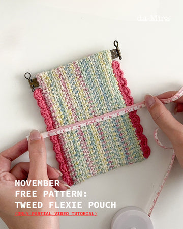 Tweed Flexie Pouch  [DIGITAL PATTERN]