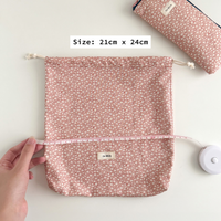 Handmade Drawstrings Project Bag